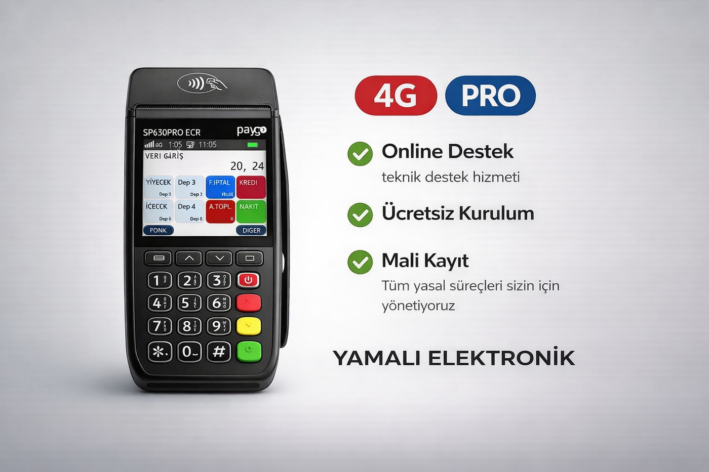 PAYGO SP630 PRO ECR